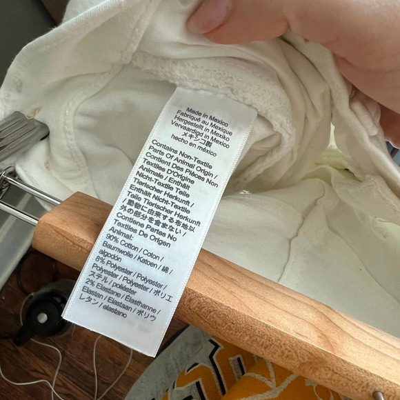 MADEWELL 9" Skinny Pure White Knee-Rip Edition Size 30 casual summer spring - Picture 7 of 8